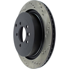 Load image into Gallery viewer, StopTech 05-09 Land Rover LR3 / 06-13 Land Rover Range Rover Sport Drilled Left Rear Cryo Rotor
