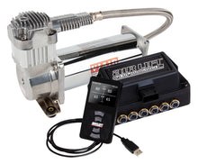 Load image into Gallery viewer, Air Lift Performance 3P (3/8 Air Line 5 Gal  Polished Aluminum Tank VIAIR 444C Comp)
