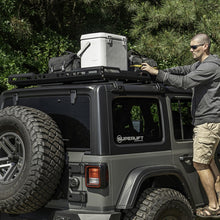 Load image into Gallery viewer, Rugged Ridge Roof Rack with Basket 18-20 Jeep Wrangler JL 4Dr Hardtops
