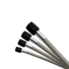 Load image into Gallery viewer, Nitrous Express 4AN 4ft Stainless Steel Braided Hose - Black
