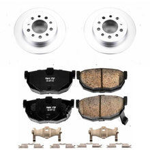 Load image into Gallery viewer, Power Stop 03-08 Hyundai Tiburon Rear Z17 Evolution Geomet Coated Brake Kit
