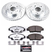 Load image into Gallery viewer, Power Stop 11-15 Honda CR-Z Front Z26 Street Warrior Brake Kit
