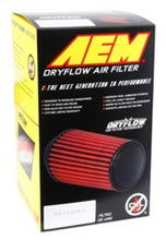 Load image into Gallery viewer, AEM 2.75 inch Dryflow Air Filter with 9 inch Element
