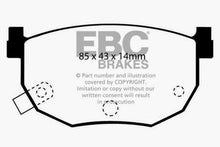 Load image into Gallery viewer, EBC 99-01 Hyundai Elantra 2.0 Redstuff Rear Brake Pads
