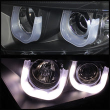 Load image into Gallery viewer, Spyder Toyota Highlander 11-13 Projector Headlights 3D DRL Blk PRO-YD-THLAN11-3DDRL-BK

