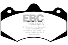 Load image into Gallery viewer, EBC 01-04 Aston Martin Vanquish 5.9 (AP Caliper) Orangestuff Front Brake Pads
