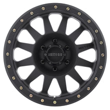 Load image into Gallery viewer, Method MR304 Double Standard 18x9 +18mm Offset 6x5.5 108mm CB Matte Black Wheel
