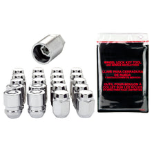Load image into Gallery viewer, McGard 4 Lug Hex Install Kit w/Locks (Cone Seat Nut) M12X1.25 / 13/16 Hex / 1.28in. Length - Chrome
