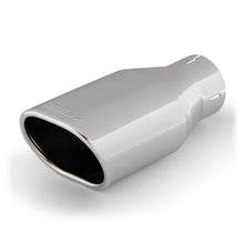 Load image into Gallery viewer, Banks Power Tailpipe Tip Kit - SS Obround Angle Cut - Chrome - 2.5in Tube 3.13in X 3.75in X 11in

