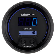 Load image into Gallery viewer, Autometer Cobalt Digital 85.7mm Black Electric Programable Speedometer
