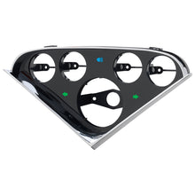 Load image into Gallery viewer, Autometer 55-59 Chevy Trucks 5-Gauge Dash Panel (Fits one 3-3/8in Tach/Speedo four 2-1/16in Gauges)
