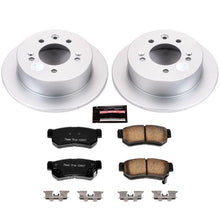Load image into Gallery viewer, Power Stop 07-10 Hyundai Elantra Rear Z17 Evolution Geomet Coated Brake Kit
