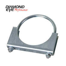 Load image into Gallery viewer, Diamond Eye CLAMP 3in 3/8in U-BOLT 11 GAUGE SADDLE ZINC-COATED HEAVY DUTY
