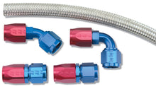 Load image into Gallery viewer, Russell Performance Holley - Fuel Pump to -8 Dual Inlet Kit (For ProFlex -4ft hose)
