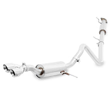 Load image into Gallery viewer, Mishimoto 14-16 Ford Fiesta ST 1.6L 2.5in Stainless Steel Resonated Cat-Back Exhaust w/ Polish Tips
