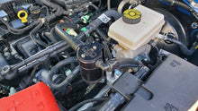 Load image into Gallery viewer, J&amp;L 2021.5-2022 Ford Bronco 2.3L EcoBoost Oil Separator 3.0 Passenger Side - Black Anodized
