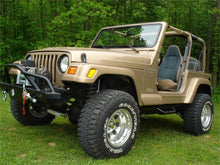 Load image into Gallery viewer, N-Fab Nerf Step 97-06 Jeep Wrangler-Unlimited TJ/BJ 2 Door All - Gloss Black - W2W - 3in
