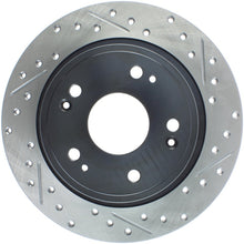 Load image into Gallery viewer, StopTech 09-10 Acura TSX / 08-10 Honda Accord Coupe/05-10 Sedan Left Rear Slotted &amp; Drilled Rotor
