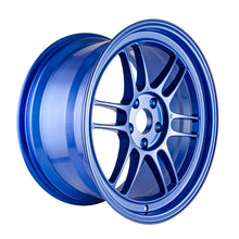 Load image into Gallery viewer, Enkei RPF1 18x9.5 5x114.3 38mm Offset 73mm Victory Bore Blue Wheel
