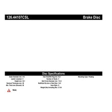 Load image into Gallery viewer, StopTech Sport Slotted (CRYO) 95-00 Lexus LS Front Left Rotor
