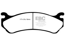 Load image into Gallery viewer, EBC 02 Cadillac Escalade 5.3 (Akebono rear caliper) Greenstuff Front Brake Pads
