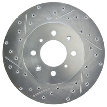 Load image into Gallery viewer, StopTech Select Sport 90-01 Acura Integra (exc. Type R) Slotted and Drilled Right Front Rotor
