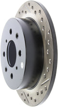 Load image into Gallery viewer, StopTech 90-96 Acura Integra / 97-01 Integra (Exc. Type R) Slotted &amp; Drilled Left Rear Rotor
