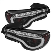Load image into Gallery viewer, Spyder Scion FRS 12-14/Subaru BRZ 12-14 Light Bar LED Tail Lights Black ALT-YD-SFRS12-LBLED-BK

