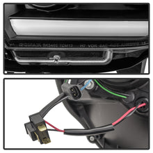 Load image into Gallery viewer, Spyder Toyota Tacoma 12-15 Projector Headlights Light Bar DRL Black PRO-YD-TT12-LBDRL-BK
