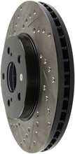 Load image into Gallery viewer, StopTech 02 Lexus ES 250/300/330/350 / 05-07 Toyota Avalon Slotted &amp; Drilled Right Front Rotor
