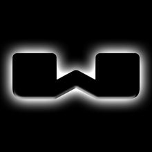 Load image into Gallery viewer, ORACLE Lighting Universal Illuminated LED Letter Badges - Matte Black Surface Finish - W
