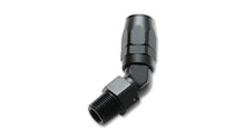 Load image into Gallery viewer, Vibrant -8AN Male NPT 45Degree Hose End Fitting - 3/8 NPT
