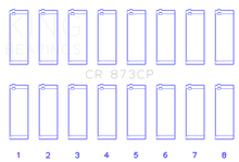 Load image into Gallery viewer, King GM 379/395 16V (Size .026) Connecting Rod Bearings (Set of 8)
