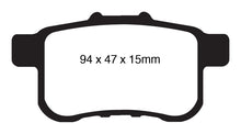 Load image into Gallery viewer, EBC 09-14 Acura TSX 2.4 Redstuff Rear Brake Pads
