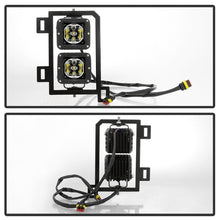 Load image into Gallery viewer, Spyder Dodge Ram 2013-2018 1500 Only Full LED Fog Lights W/Bracket and Universial Switch- Clear

