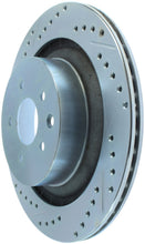 Load image into Gallery viewer, StopTech Select Sport 08-13 Infiniti G37 Slotted and Drilled Right Rear Brake Rotor

