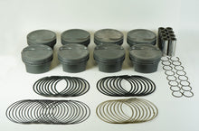 Load image into Gallery viewer, Mahle MS Piston Set GM LS 363ci 3.800in Bore 4in Stroke 6.125in Rod .927 Pin -16cc 9.3 CR Set of 8
