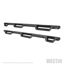 Load image into Gallery viewer, Westin 99-16 Ford F-250/350/450/550 CC (6.75ft Bed) HDX Drop Whl to Whl Nerf Step Bars - Text Blk

