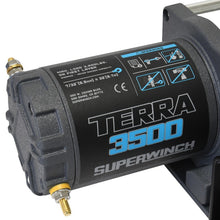 Load image into Gallery viewer, Superwinch 3500 LBS 12V DC 7/32 in x 32 ft Steel Rope Terra 3500 Winch - Gray Wrinkle
