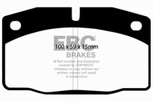 Load image into Gallery viewer, EBC 89-95 Lotus Elan (M100) 1.6 Turbo Greenstuff Front Brake Pads
