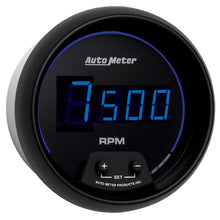 Load image into Gallery viewer, Autometer Cobalt Digital 85.7mm Black In-Dash Tachometer
