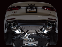 Load image into Gallery viewer, AWE Tuning 19-23 Audi C8 S6/S7 2.9T V6 AWD Touring Edition Exhaust - Chrome Silver Tips
