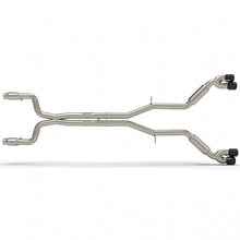 Load image into Gallery viewer, Kooks 16+ Chevy Camaro SS 6.2L 3in GREEN Cat SS Exhaust w/Quad Black Tips (Use w/Kooks Headers)
