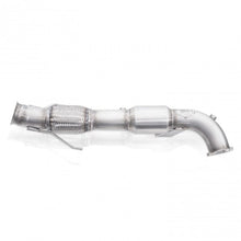 Load image into Gallery viewer, Stainless Works 2016-18 Ford Focus RS 3in High-Flow Cats Downpipe Factory Connection

