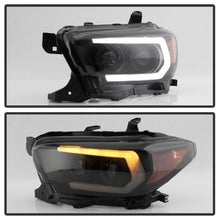 Load image into Gallery viewer, Spyder Toyota Tacoma 16-18 (SR5 Model Only) Projector Headlights Black Smoke PRO-YD-TT16-LB-BSM
