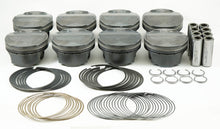 Load image into Gallery viewer, Mahle MS Piston Set SBF 304ci 3.640in Bore 3.65in Stroke 5.933in Rod .866 Pin 10cc 12:6 CR Set of 8
