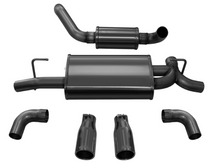 Load image into Gallery viewer, Corsa 18+ Jeep Wrangler JL 2.5in Dual Rear Exit Black Tips Touring Axle-Back Exhaust
