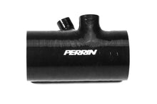 Load image into Gallery viewer, Perrin 2022+ Subaru WRX Black 3in Turbo Inlet Hose w/ Nozzle (Short)

