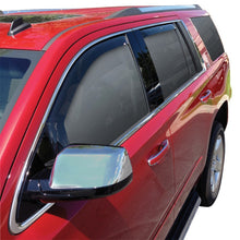 Load image into Gallery viewer, Westin 15-18 Chevy/GMC/Cadillac Tahoe/Yukon/Escalade Wade In-Channel Wind Deflector 4pc - Smoke
