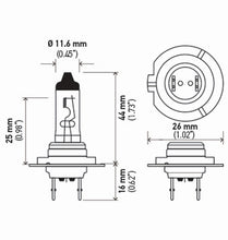 Load image into Gallery viewer, Hella Bulb H7 12V 55W Px26D T4625 Sb

